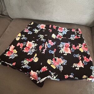 SO Navy blue floral shorts jean 3” inseam size 5 #51